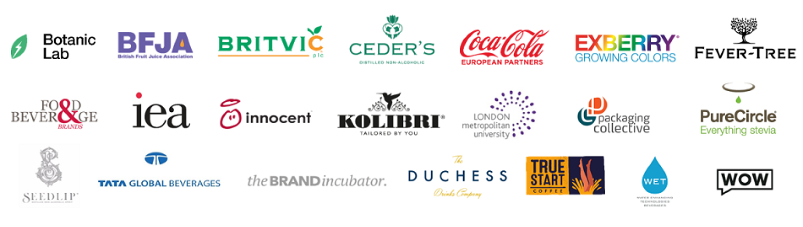 2019 UK Soft Drinks Conference Logo Wall